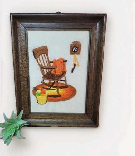 Sedia dondolo vintage - sedia,