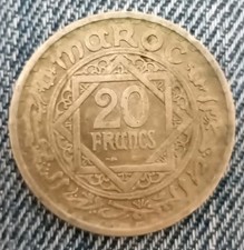 MAROCCO 20 franchi 1366 (1947)