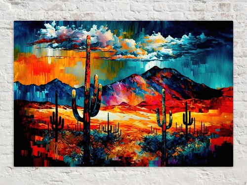Quadro paesaggio sud ovest - quadro,