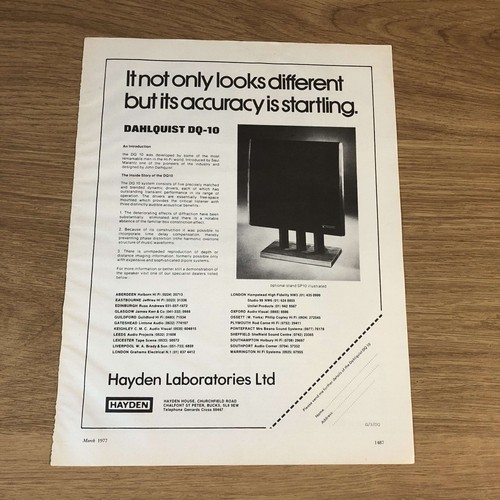 Gram147 magazine advert - advert, 11x8