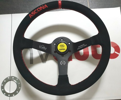 Volante sportivo scamosciato