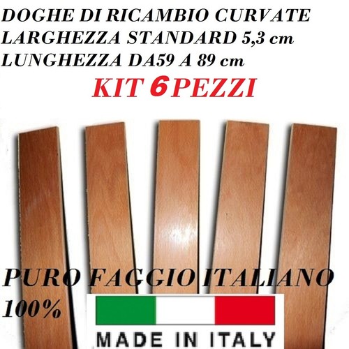 Kit doghe ricambio per - doghe,