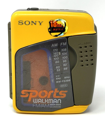 Sony fs399 sports walkman - wm-fs399,