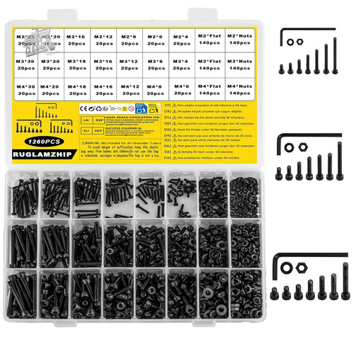 1260 screws m4 stainless - screws,
