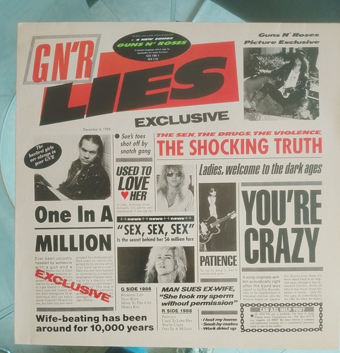 Vinile lies guns n - n'r,
