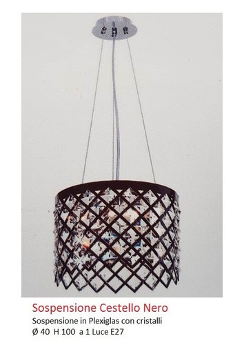 Lampadario plexiglas forma - lampadario,
