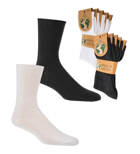 Paia calze con cotone - di,