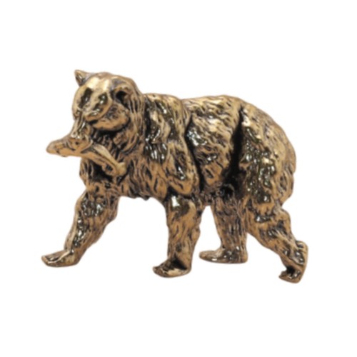 Figurina polare ottone - polare, in