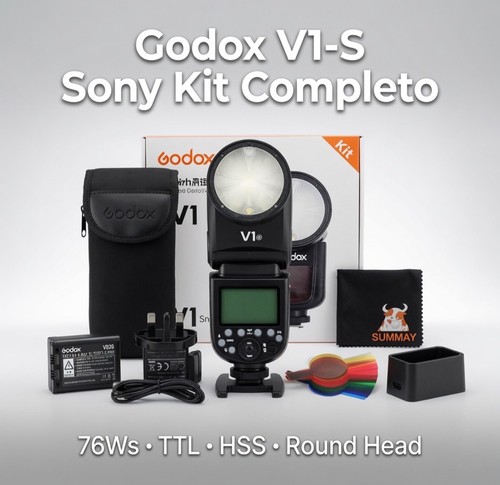 Godox flash sony round - godox,