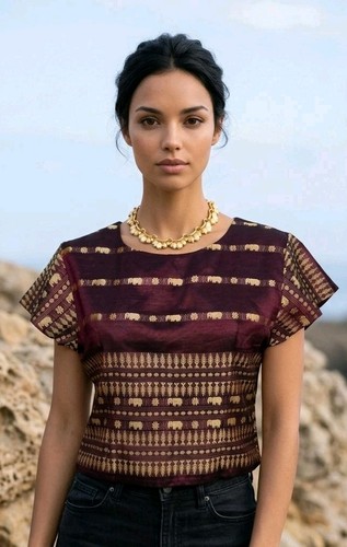 Camicetta seta tailandese top