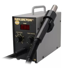 Pistola ad aria calda flusso d'aria diretto riparazione cellulare stazione dissaldante dedicata