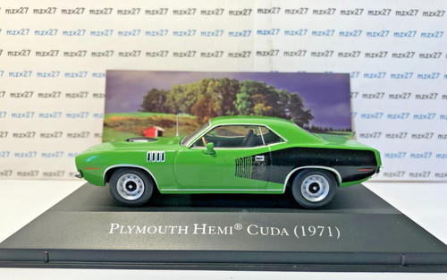 Auto plymouth hemi cuda 1971 - hemi,
