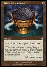 MTG BLOODSTONE CAMEO POOR - ELIOTROPIO INTAGLIATO - INV - MAGIC