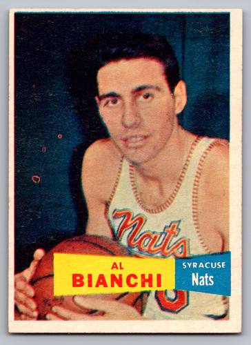 1957 topps al bianchi - 1957-58,