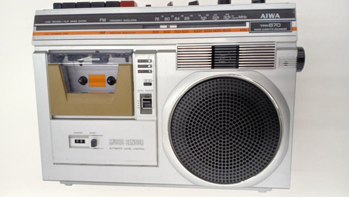 Aiwa tpr 670 vintage boombox - aiwa,