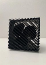 Ventilatore Vortice Ariante Milano Italy 70s Design Marco Zanuso MoMa Col. Nero