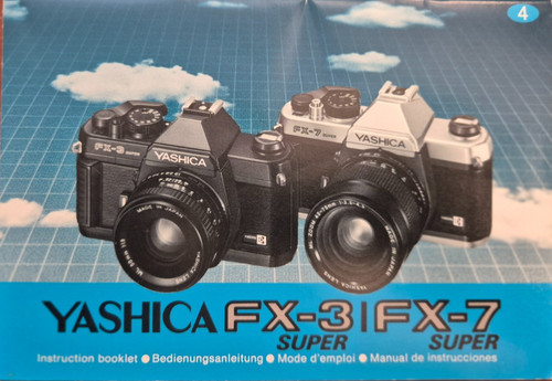 Yashica fx3 fx7 manuale - yashica,
