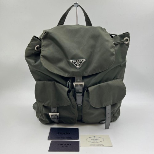 Zaino prada nylon kaki - zaino,