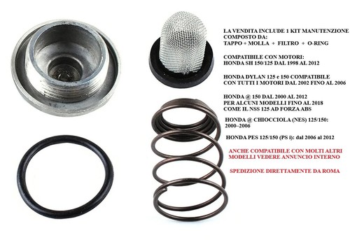Kit tappo scarico - kit,