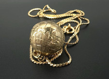 Ciondolo oro 333 globo terra