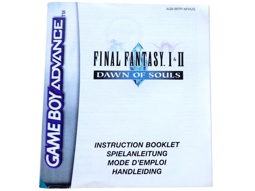 Final fantasy ii - i, of