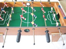 BILIARDINO CALCIOBALILLA X BAMBINI CALCETTO GIOCO DA TAVOLO IN LEGNO
