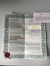 Rolex Ref. 14270 Explorer Certificato Garanzia Warranty 1996 Seriale T