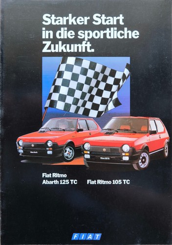 Fiat ritmo abarth 125tc - fiat,