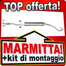 Silenziatore Centrale per OPEL