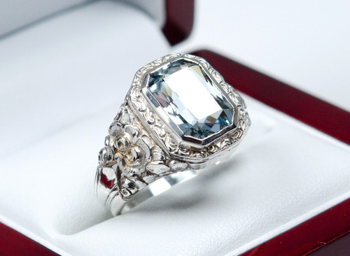 Argento antico massiccia - -,