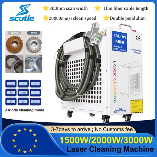 Macchina pulizia laser