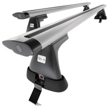 Barre portatutto in alluminio per Renault Scenic mk III (2009-2016) D argento 2