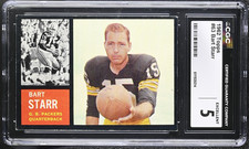 1962 Topps #63 Bart Starr CGC