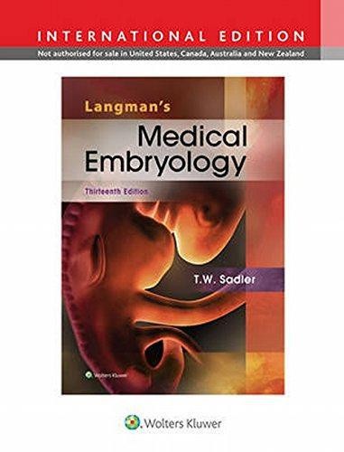 Langman medical embryology - langman's,