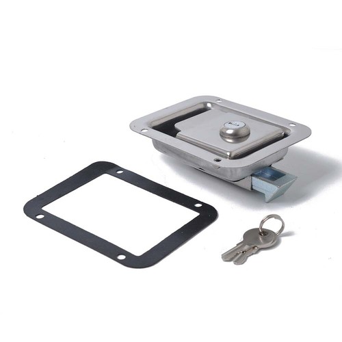 Stainless door paddle handle - door,