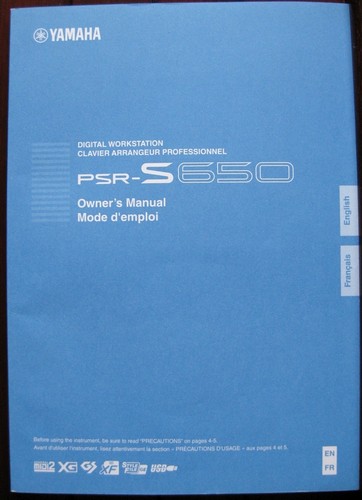Yamaha psr s650 - yamaha, psr-s650