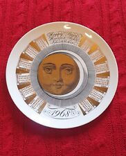 PIERO FORNASETTI PIATTO CALENDARIO 1968 CONDIZIONI TOP! INTROVABILE!!!!!!!