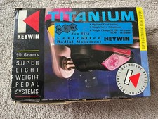 Keywin SL 90 T Titanium Pedali Strada TT Aero Lo Pro Pista Pista Vintage