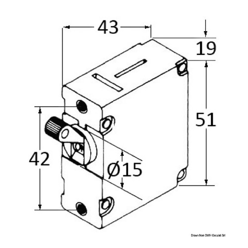 Osculati interruttore con - interruttore,