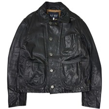 Giacca biker pelle Armani