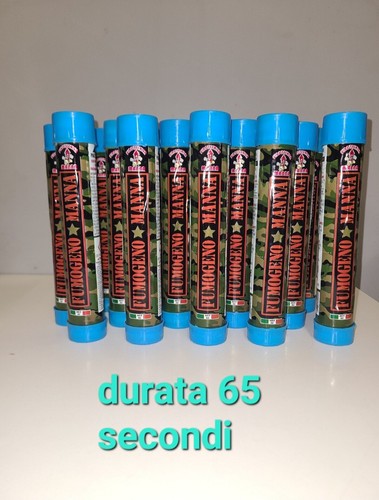 Fumogeno azzurro manna - azzurro,