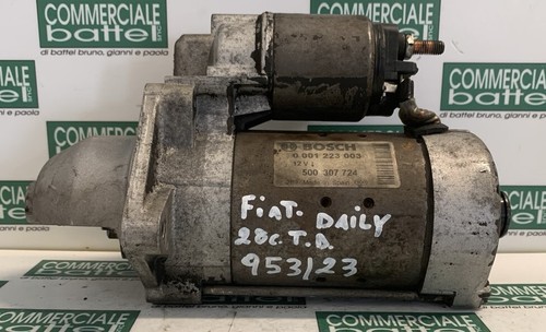 Motorino avviamento fiat daily - avviamento,