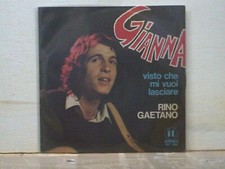 RINO GAETANO- 45 GIRI- "