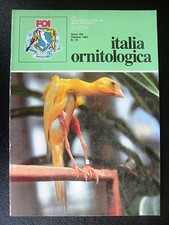 ITALIA ORNITOLOGICA 1987 - OTTOBRE - MOLTO BUONO