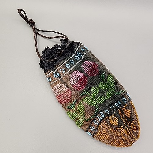 Antica borsa vittoriana con