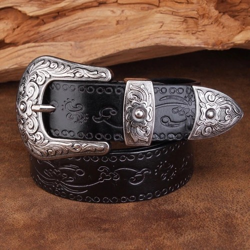 Cintura uomo vintage vera