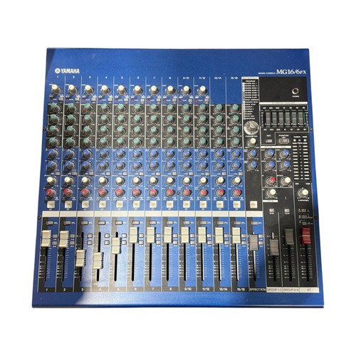 Yamaha mg16 6fx - console, di