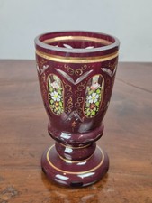 CALICE IN CRISTALLO BOEMIA SEC.XX