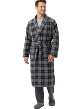 Vestaglia Uomo da Camera LMW00329 in Morbido Pile Invernale Lunga