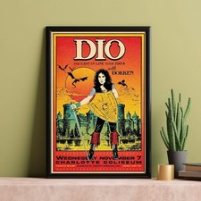 Poster Tour Dio 1984 -